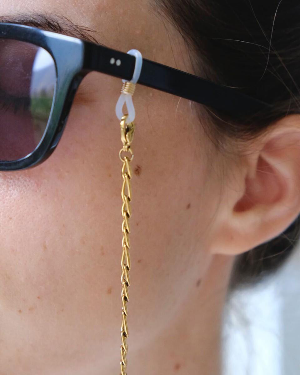 Wood'd Eyeglasses Lace Large Golden Vendite Flash